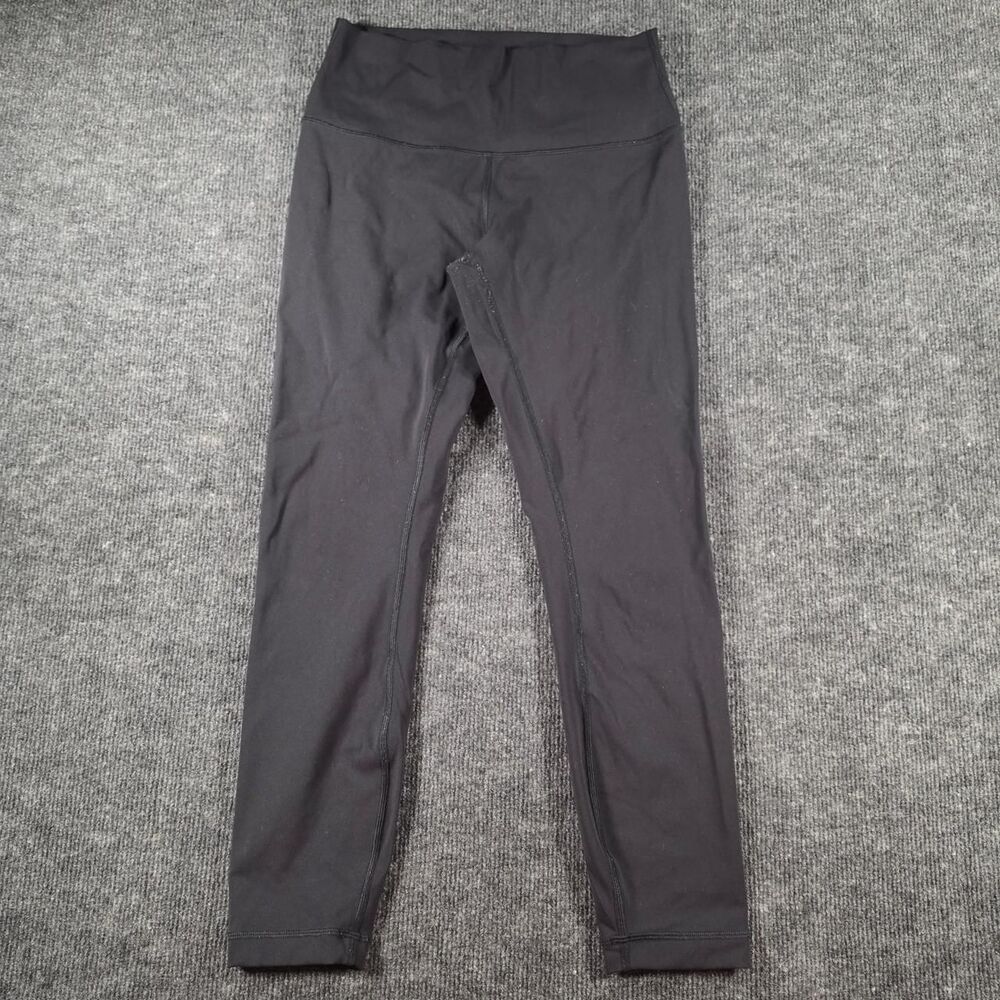 Lululemon Women's Black and Grey Leggings